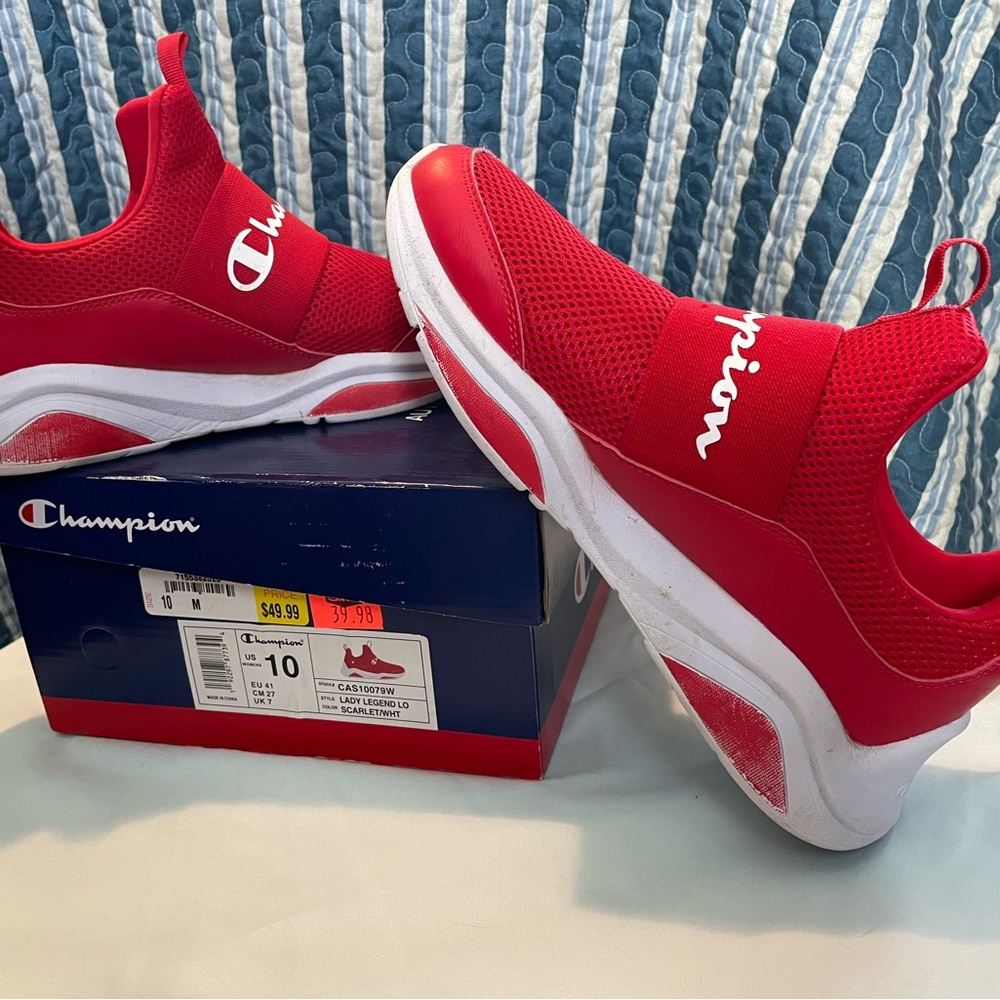Champion Sneakers Lady Legend Women’s Size 10 (Worn 1 time)